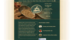 Desktop Screenshot of highlandcoffeesbr.com